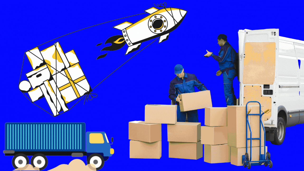 getnkeme shipping & delivering