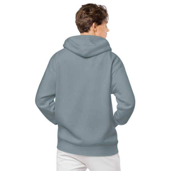 unisex pigment dyed hoodie pigment slate blue back 6273defa5c826