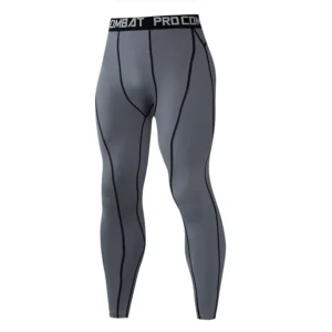 Men’s tight compression leggings with quick-dry fabric, jogging pants2