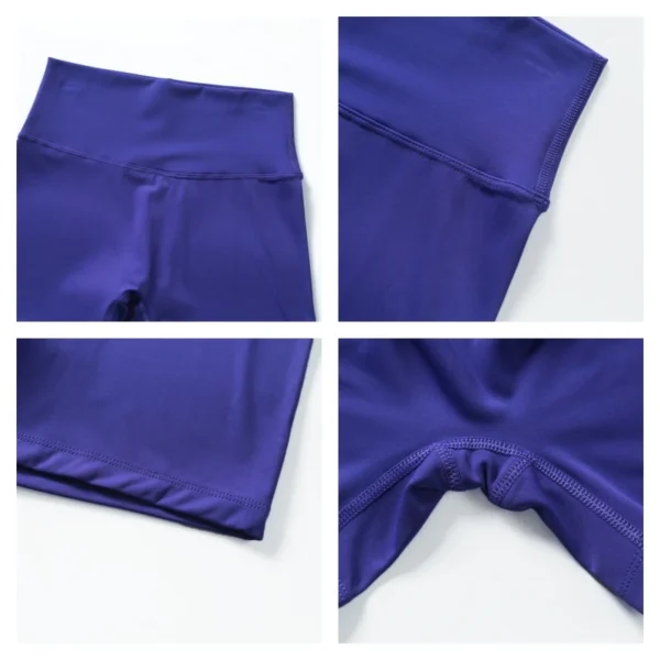 Running sport shorts, butt-lifting leggings for gym, women's cycling fitted training shorts - Image 6